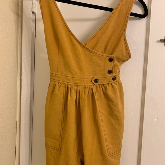 Mustard Romper - Picture 2 of 4